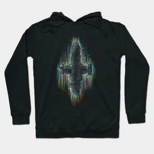 neon shiny Hoodie